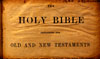 image of bible title page listing old and new testament
